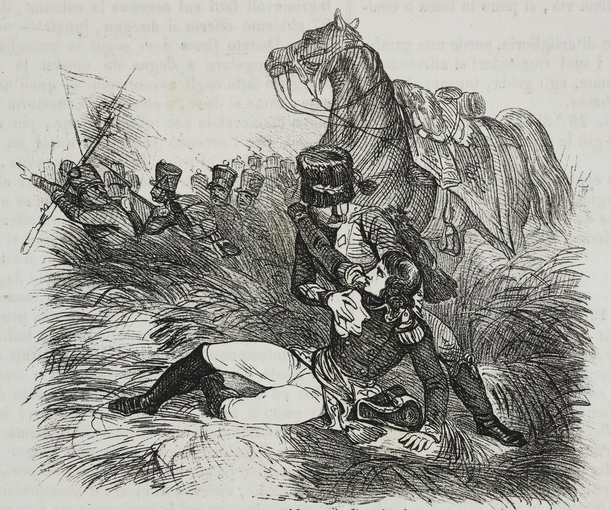 Mort du général français Louis Charles Antoine Desaix - Salvatore Puglia