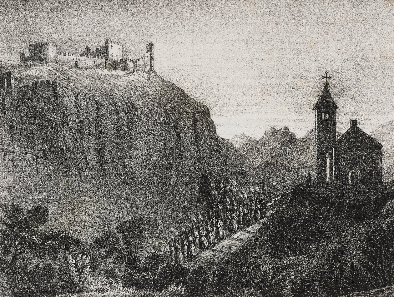 Voyage à Cappelluccia, scène de lanterne magique, collection d