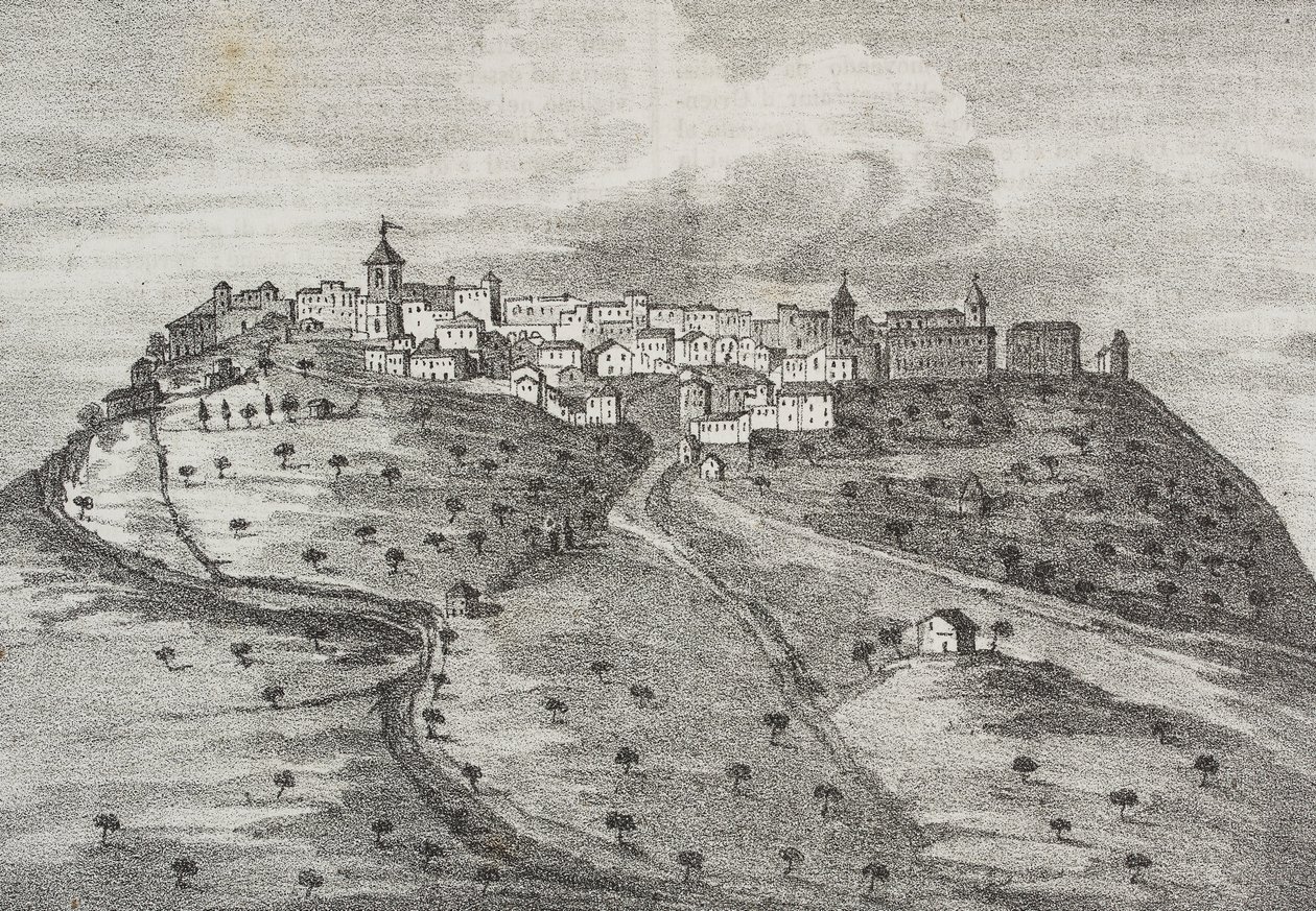 Vue de Montefuscolo, aujourd