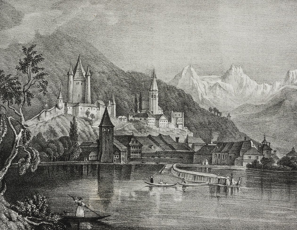 Vue de Thoune, canton de Berne, Suisse - Salvatore Puglia