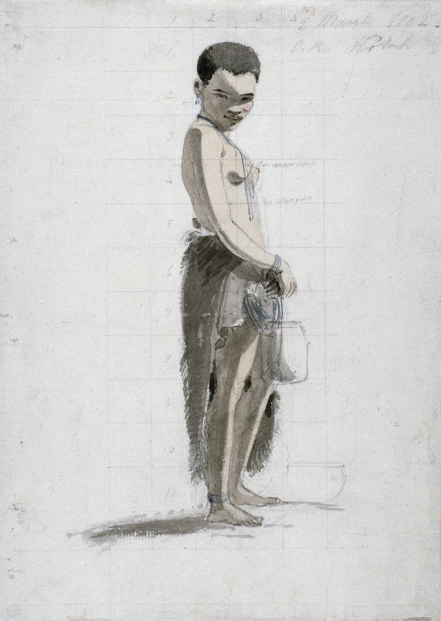 Fille Korah avec une jarre, 1802 - Samuel Daniell