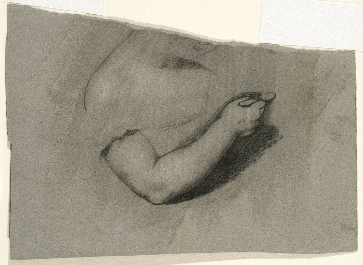 Étude pour un portrait de Mary Hone, 1824 - Samuel Finley Breese Morse