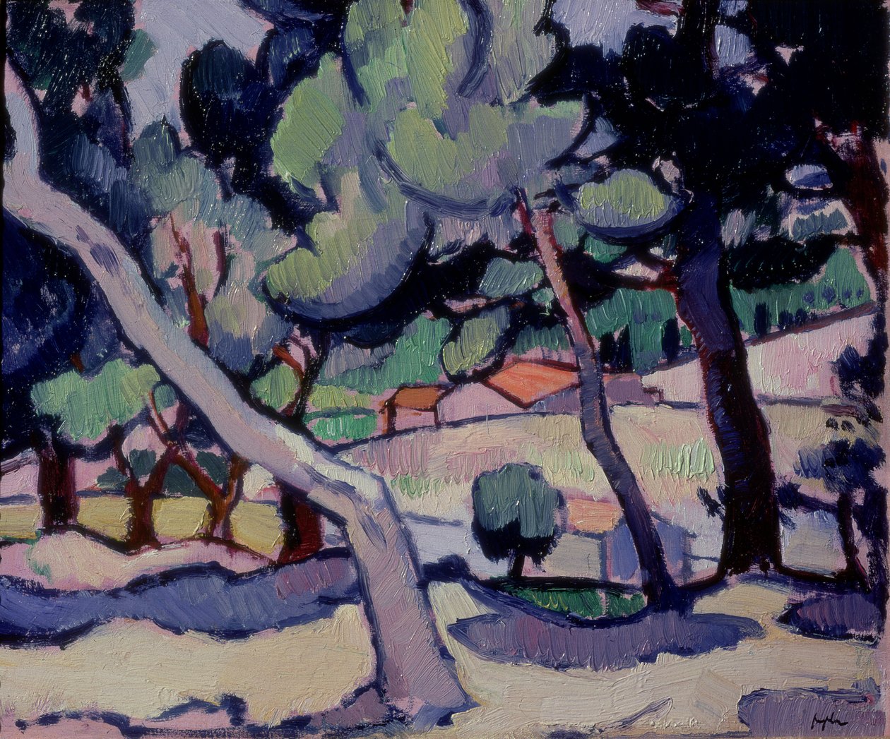 Paysage de Cassis au printemps (1913) - Samuel John Peploe