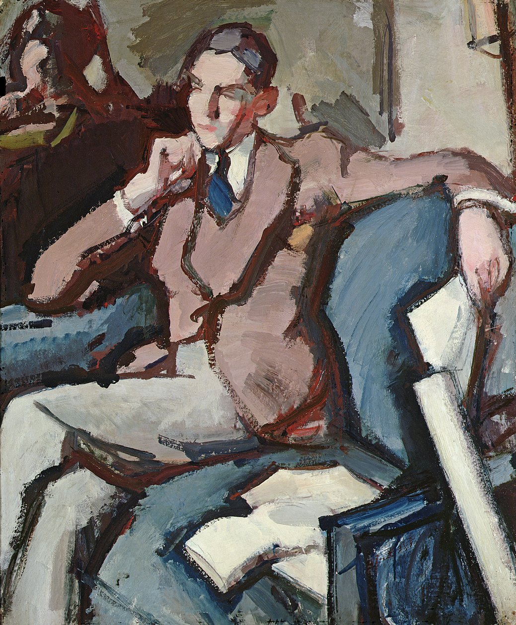 Portrait de Willie Peploe - Samuel John Peploe