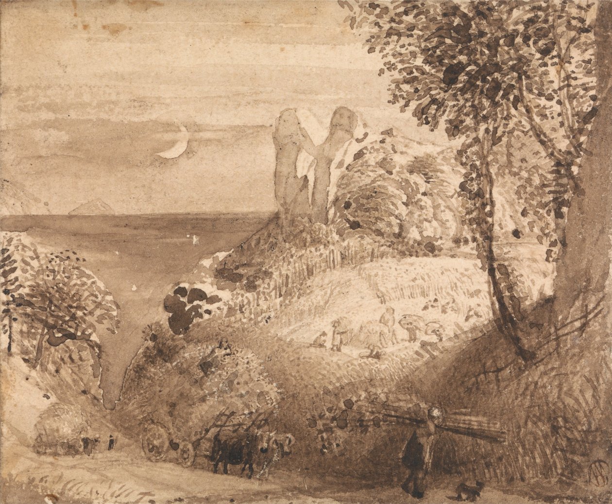 Scène Pastorale - Samuel Palmer