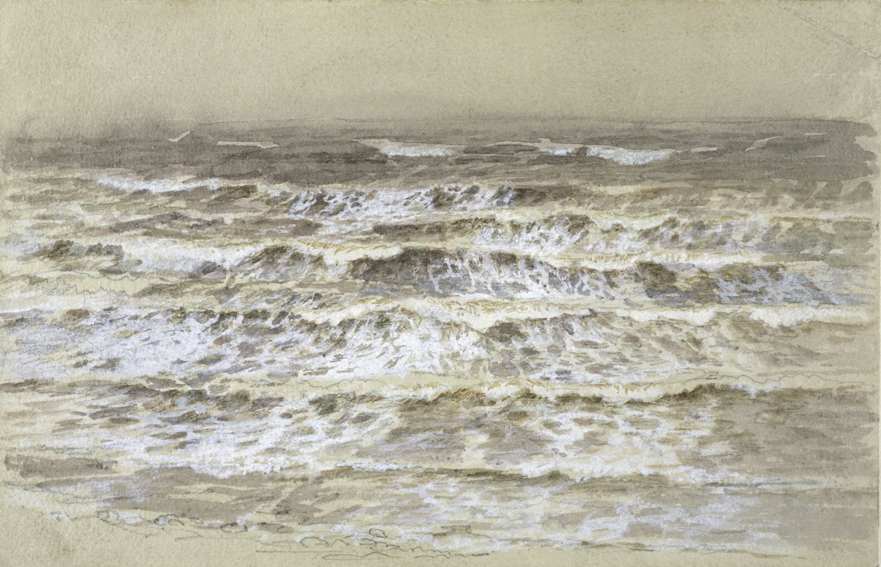 Étude de vagues - Samuel Palmer