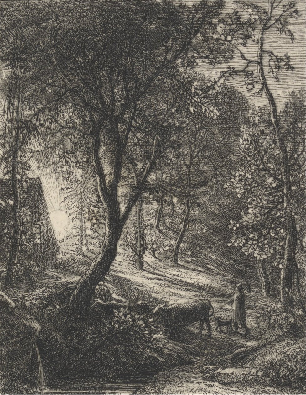 Le Cottage du berger - Samuel Palmer