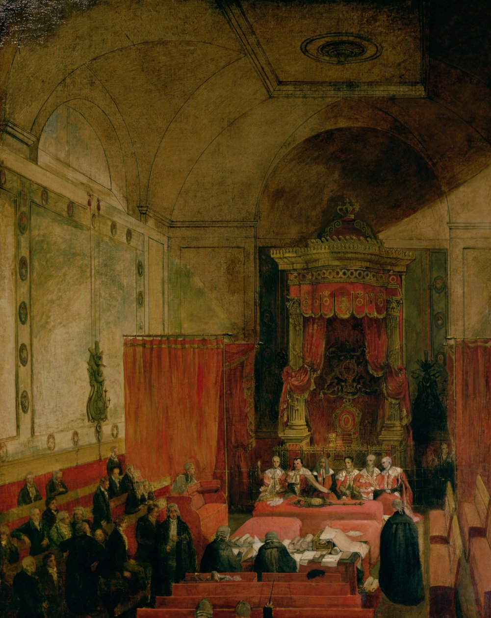 Le passage du Reform Bill en 1832 - Samuel William I Reynolds