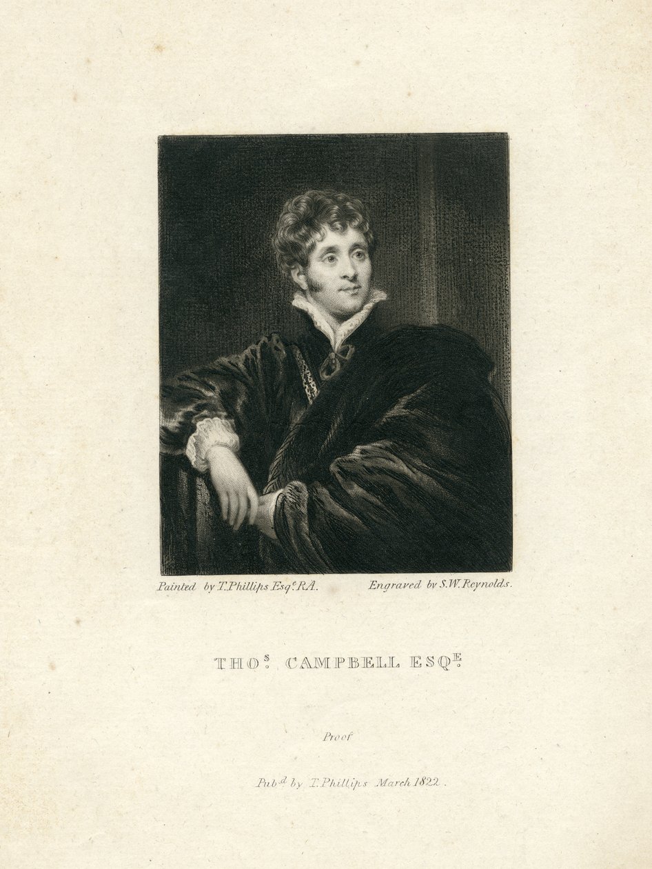 Thomas Campbell, 1818 - Samuel William I Reynolds