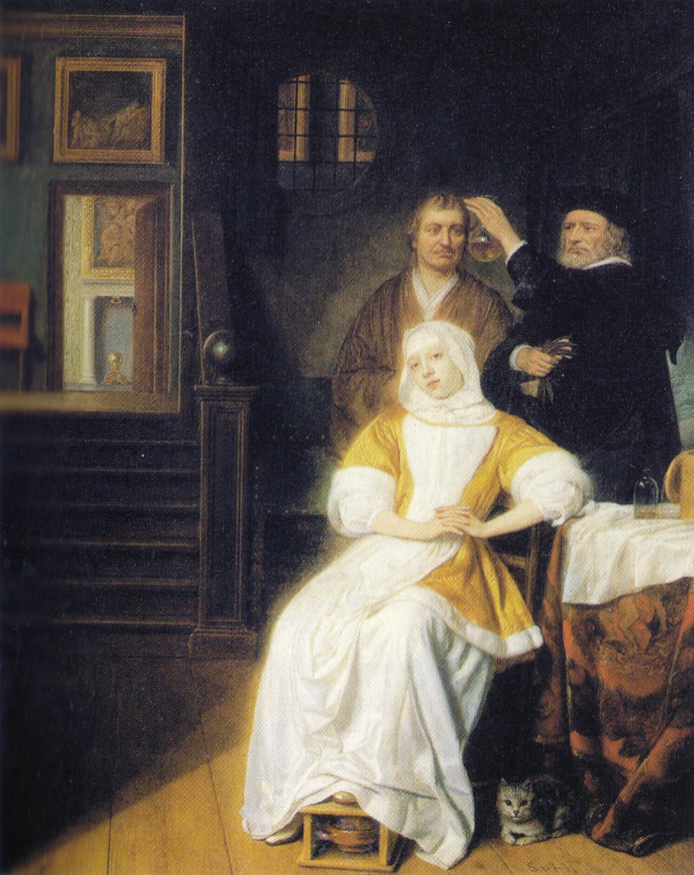 La dame anémique - Samuel van Hoogstraten