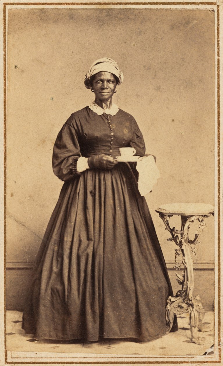 Portrait de femme, 1864-1865 (photo) - Samuel A. Thomas