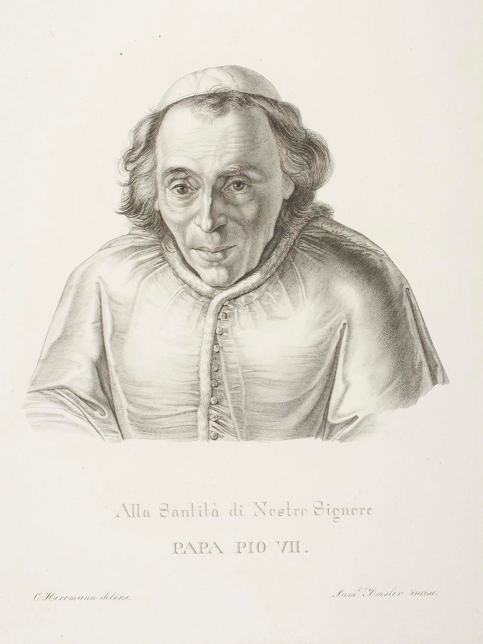 Pie VII - Samuel Amsler