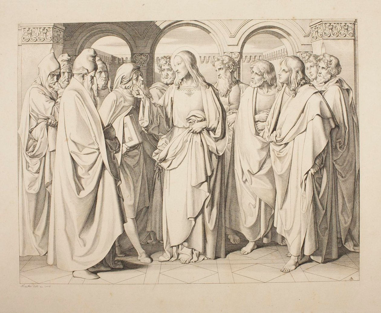 La pièce du tribut - Samuel Amsler