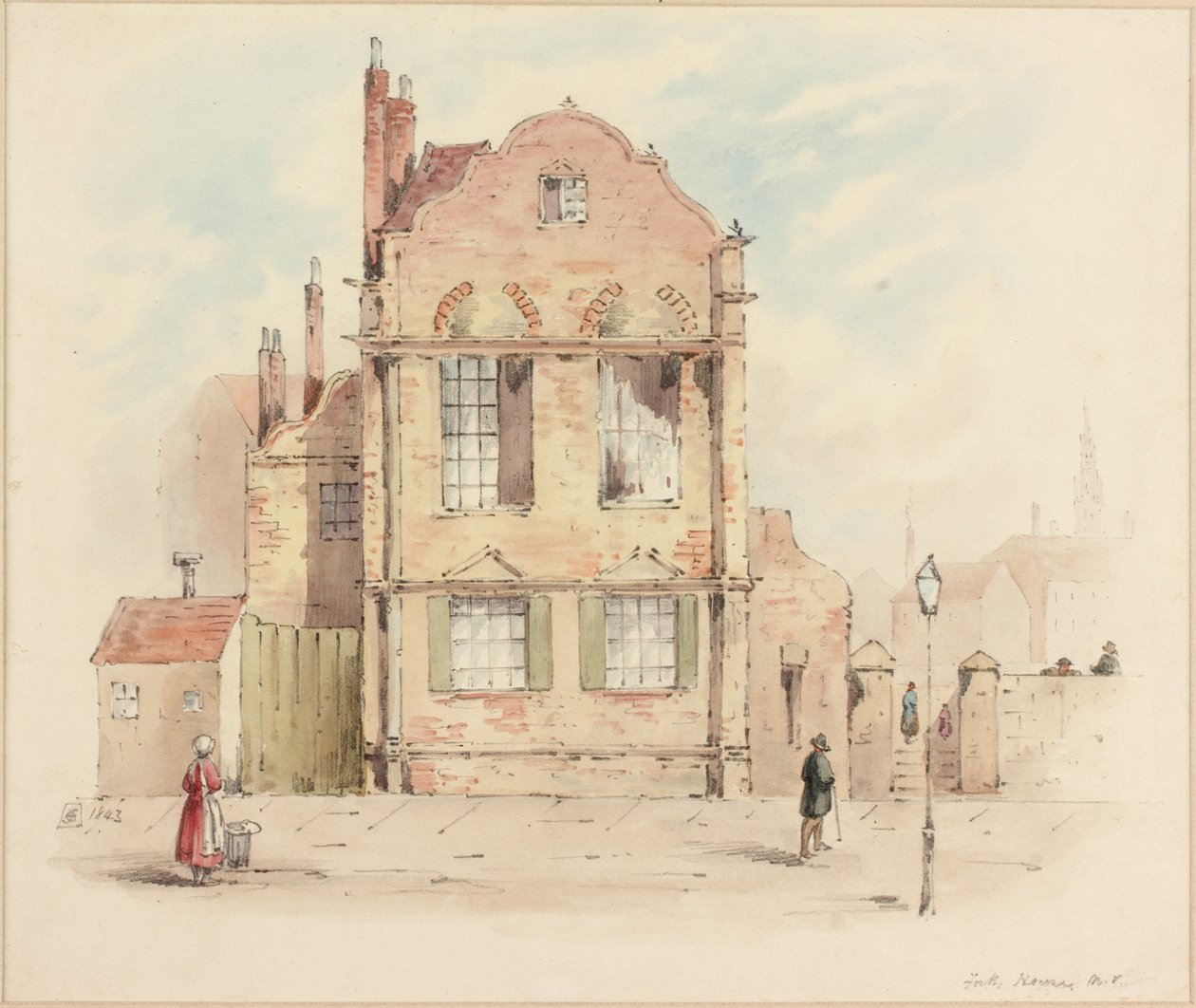Forth House, Newcastle upon Tyne, 1843 - Samuel Bilston