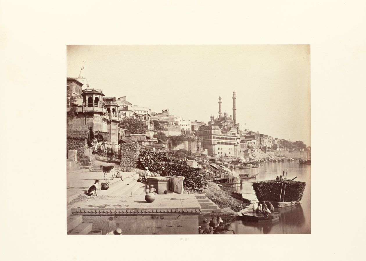 Bénarès ; la grande mosquée d