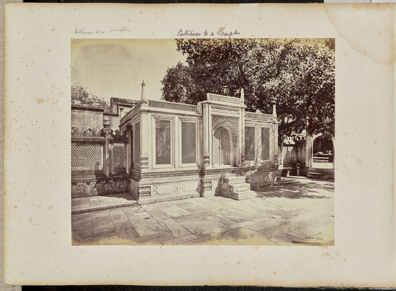Delhi; Le tombeau de Mirza Jehangir. Il s