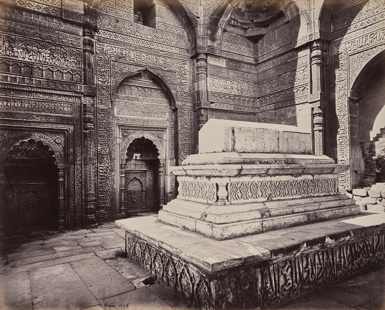 Delhi. Tombeau de l