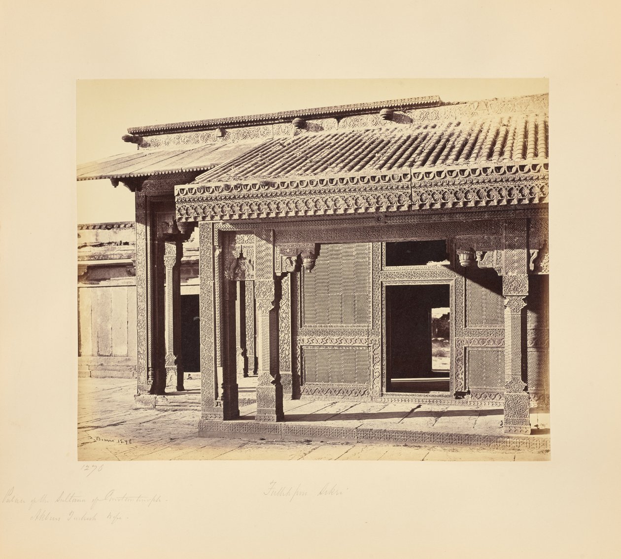 Fatehpur Sikri ; le palais de la sultane de Constantinople, épouse turque d