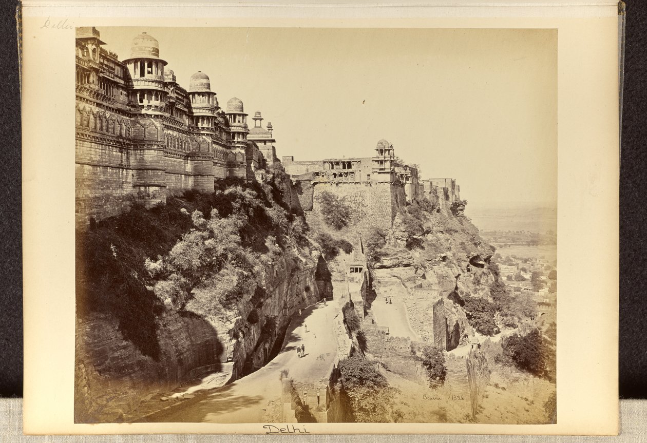 Gwalior ; le fort, le palais et l