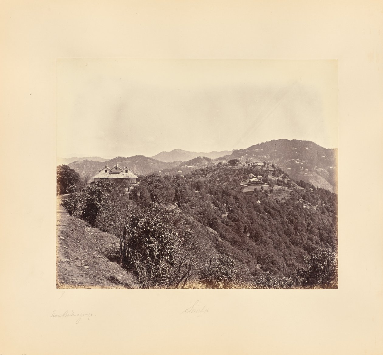 Simla ; de Boileaugange - Samuel Bourne