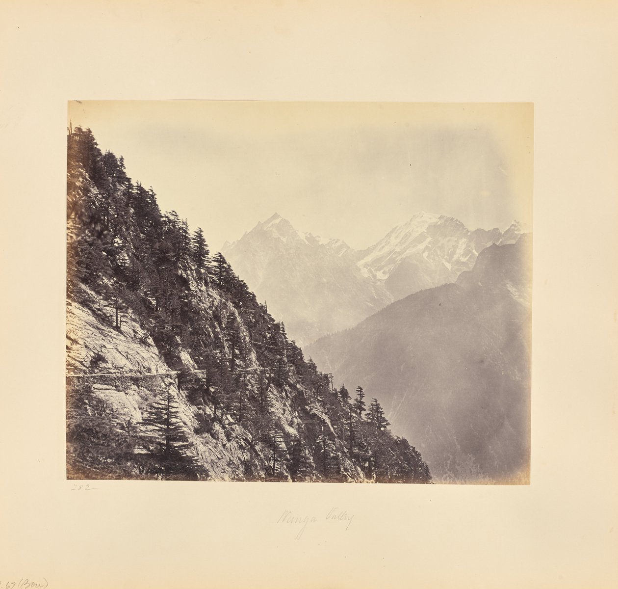 Vue depuis Rogi - Samuel Bourne
