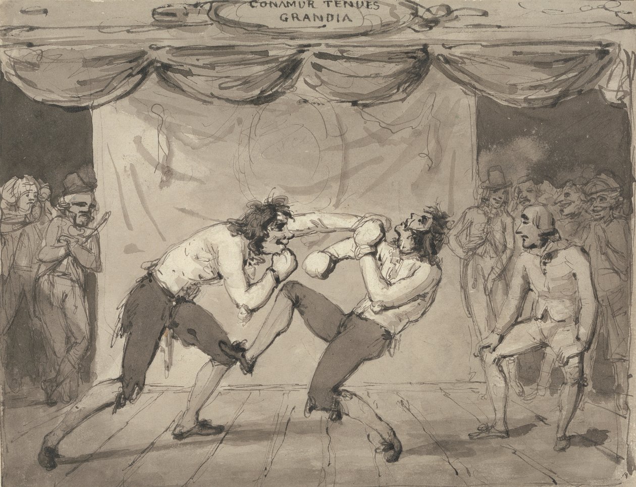 Divertissement poli des bêtes brutes au Lyceum - Samuel Collings