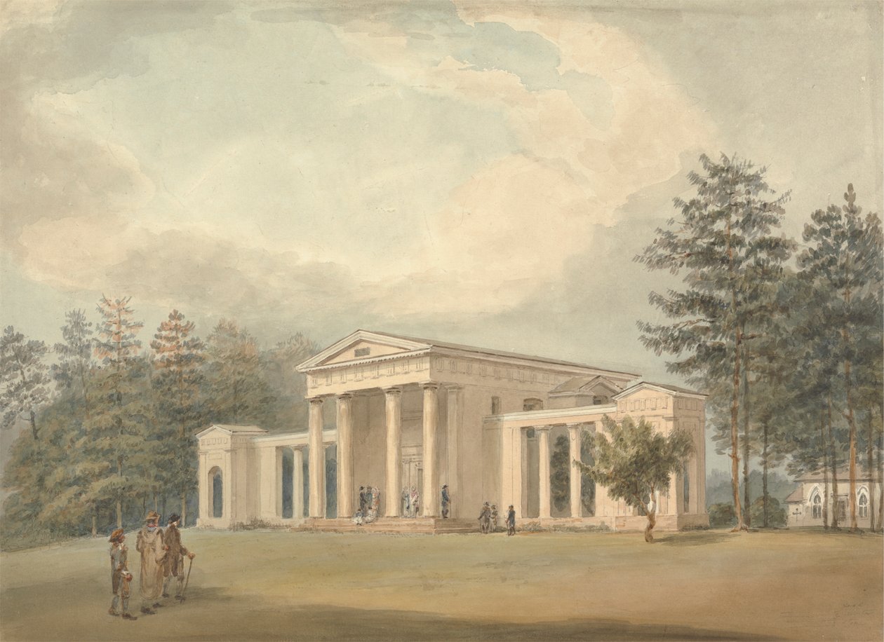 Église classique, Ayot St. Lawrence, Hertfordshire - Samuel Davis