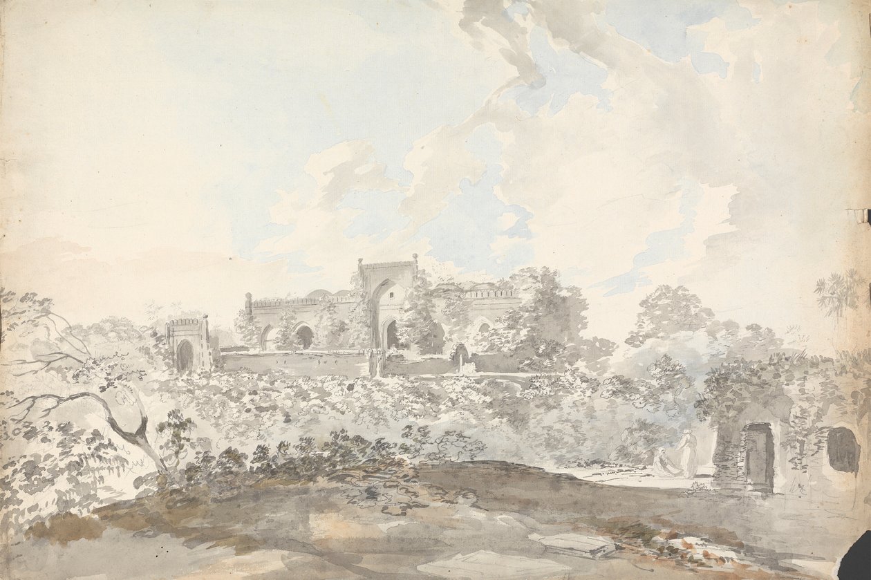 Vieille mosquée à Rajemahl [Rajmahal] - Samuel Davis