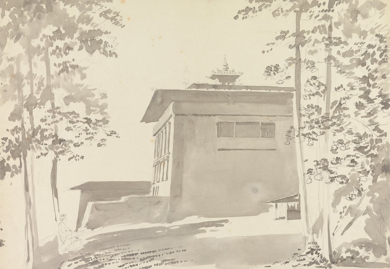 Le temple de Wangdutse - Samuel Davis