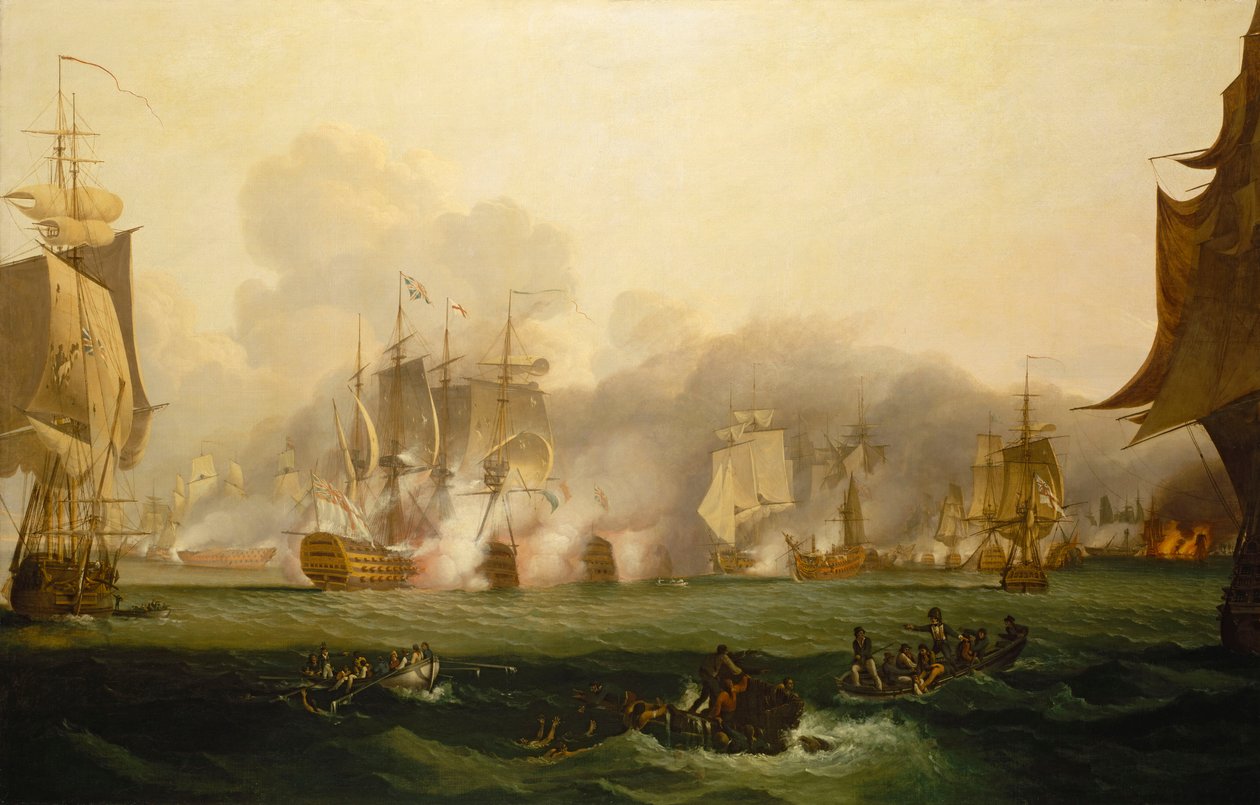 La bataille de Trafalgar, 21 octobre 1805 - Samuel Drummond