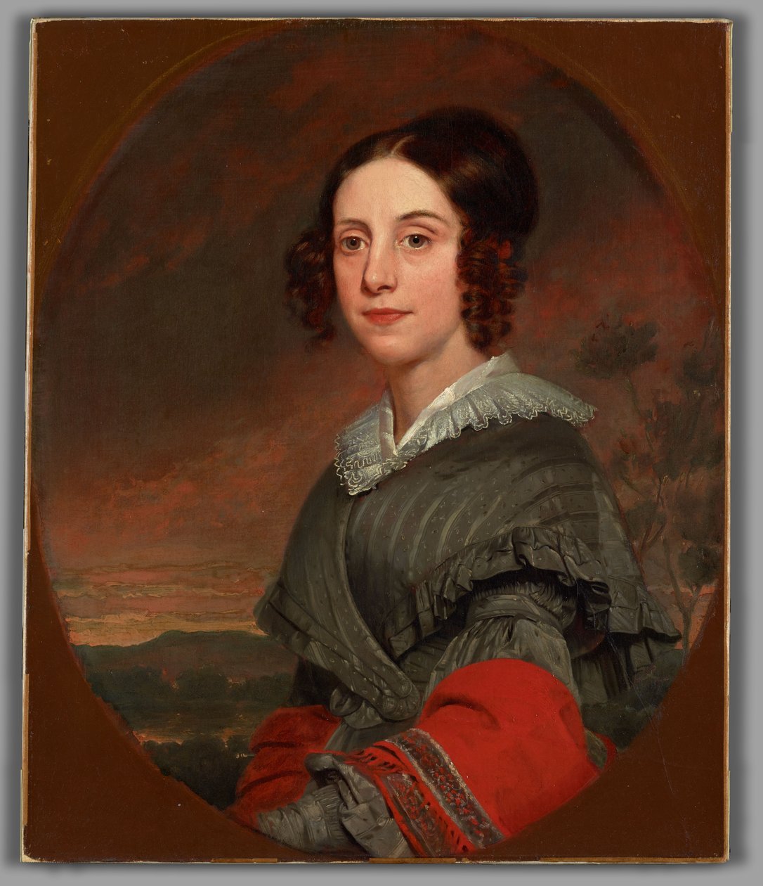 Cornelia Ann Hillhouse, née Cornelia Ann Lawrence, 1802-1874 - Samuel Finley Breese Morse