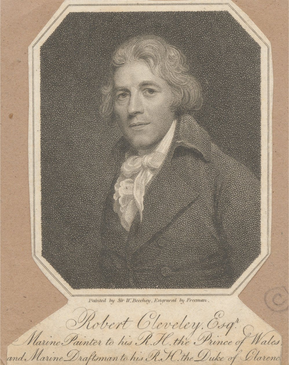Robert Cleveley, Esqr., peintre marin de Son Altesse Royale le prince de Galles et dessinateur marin de Son Altesse Royale le duc de Clarence - Samuel Freeman