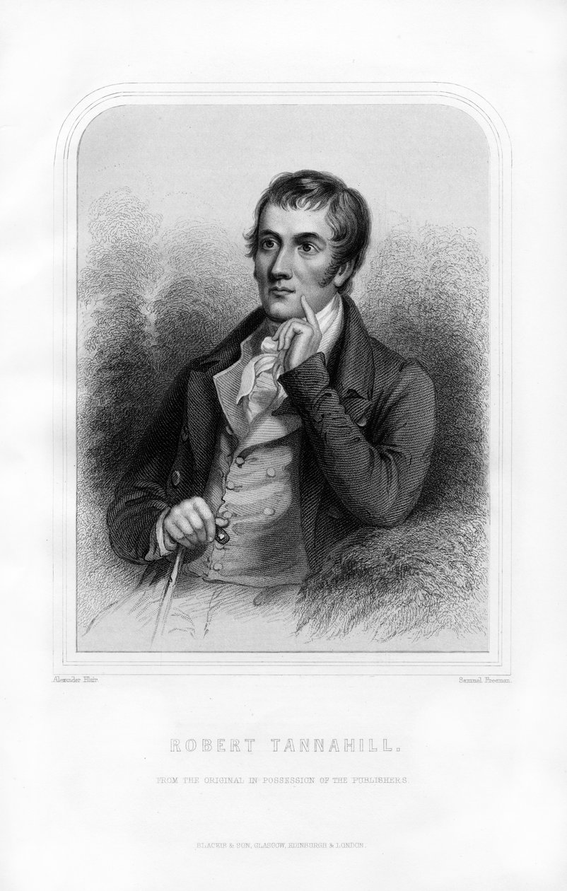Robert Tannahill, poète écossais, 1870 - Samuel Freeman