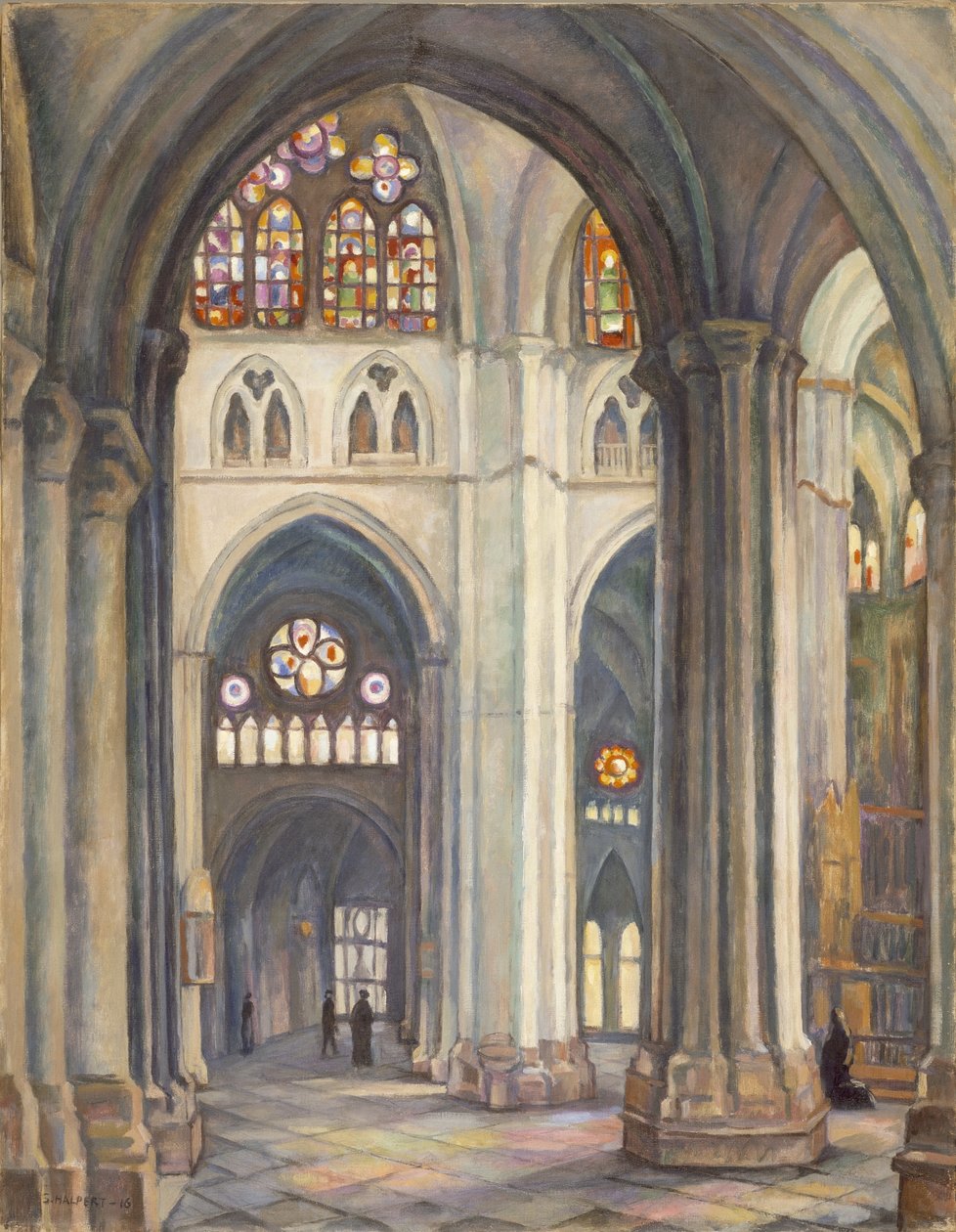 Cathédrale de Tolède, 1916 - Samuel Halpert