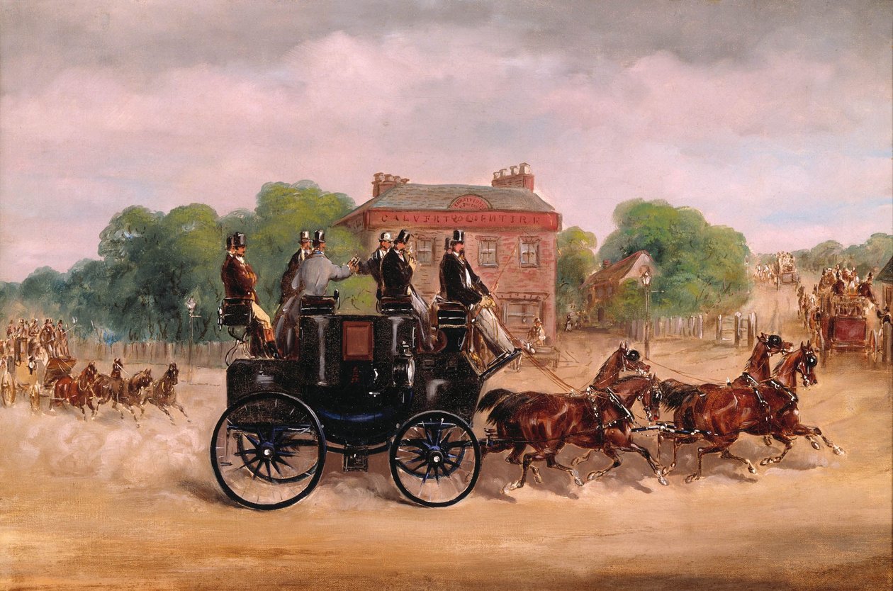 Dragues du Club des quatre mains. - Samuel Henry Alken