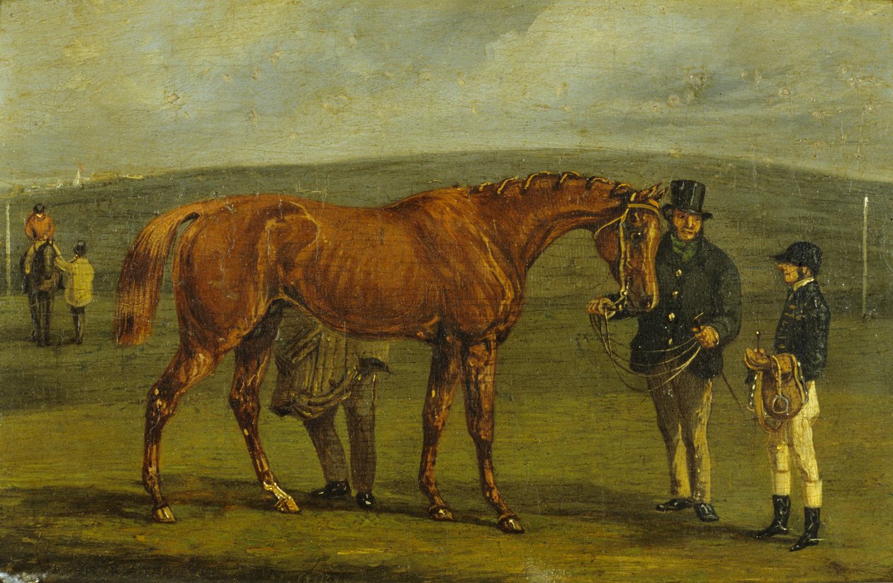 Préparation pour une course - Samuel Henry Alken