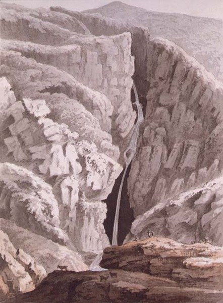 Un gouffre remarquable - Samuel Hieronymous Grimm