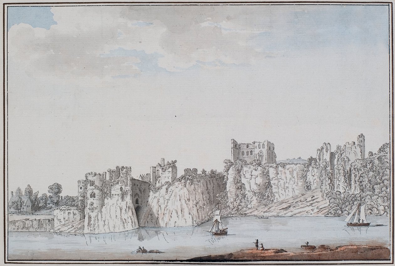 Château de Chepstow - Samuel Hieronymous Grimm