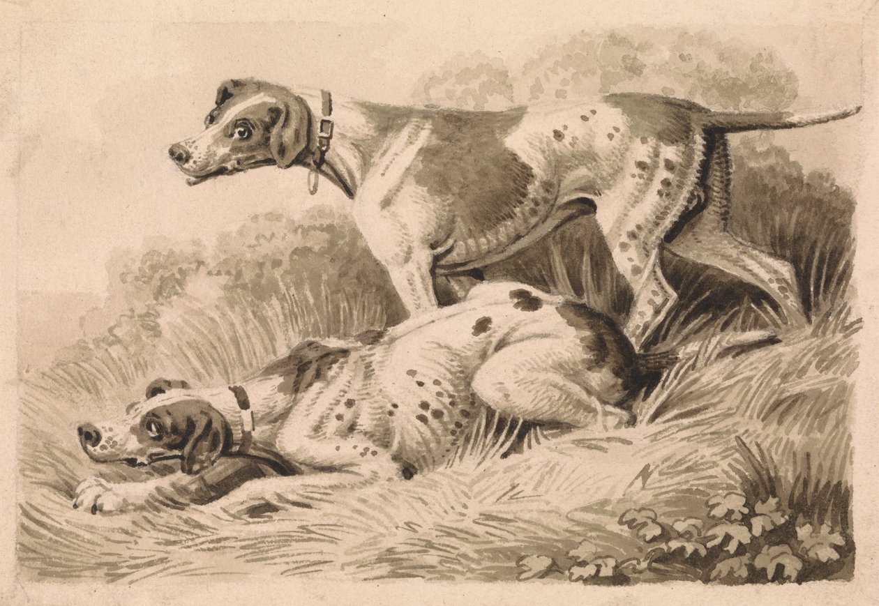Chiens de chasse - Samuel Howitt