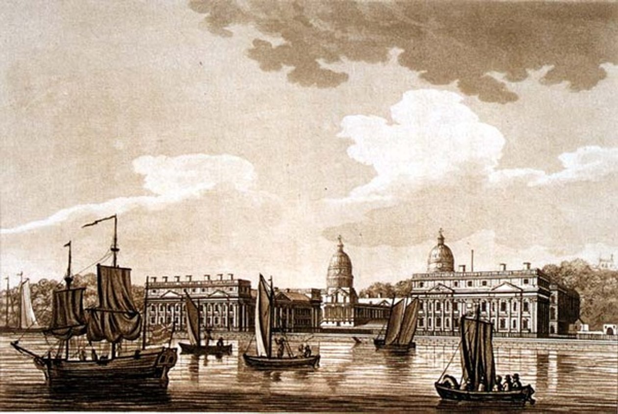 Hôpital de Greenwich, illustration de 