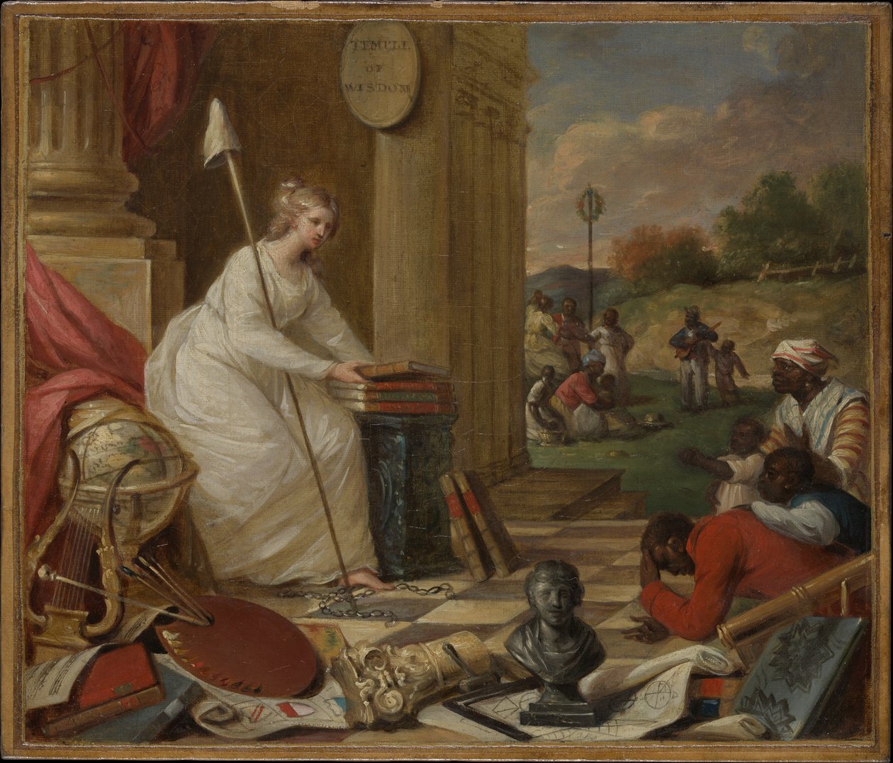 Étude pour la Liberté affichant les Arts et les Sciences, ou Le Génie de l