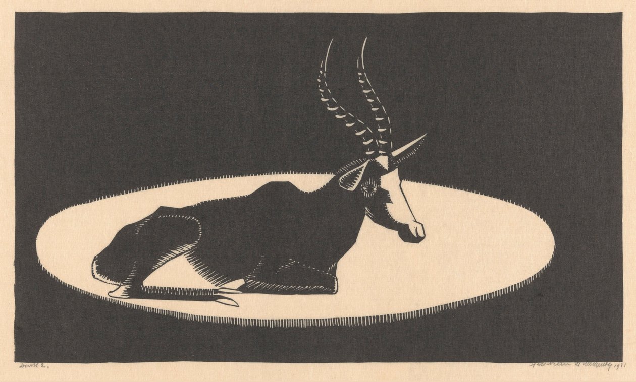 Blesbok - Samuel Jessurun de Mesquita