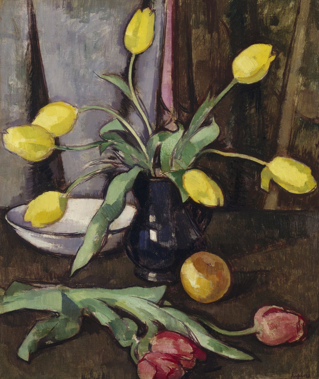 Nature morte avec tulipes - Samuel John Peploe