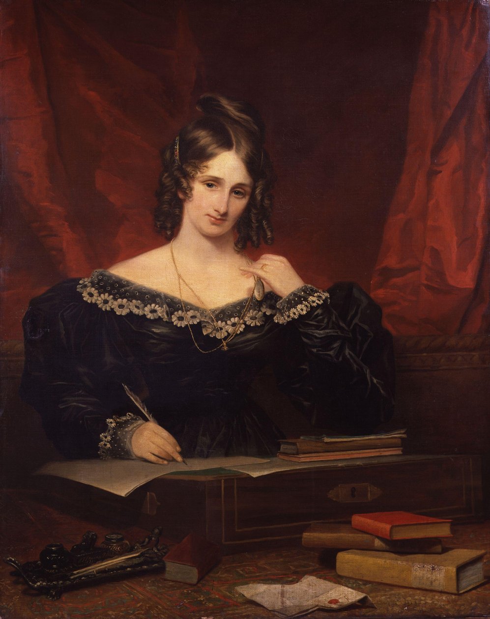 Mary Shelley (1797-1851) - Samuel John Stump