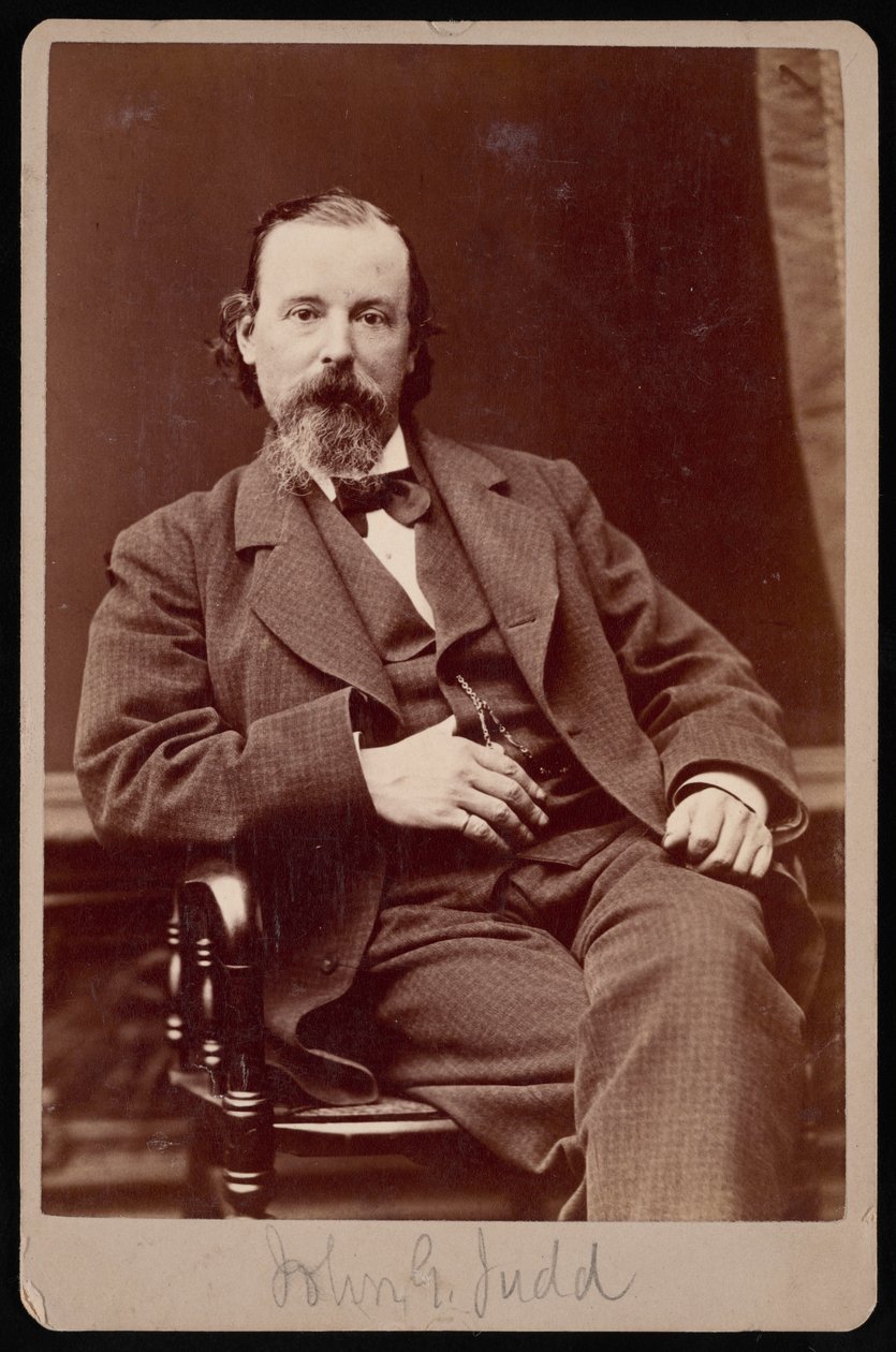 Portrait de John Gough Judd 1824-1895, entre 1876 et 1880 - Samuel Montague Fassett