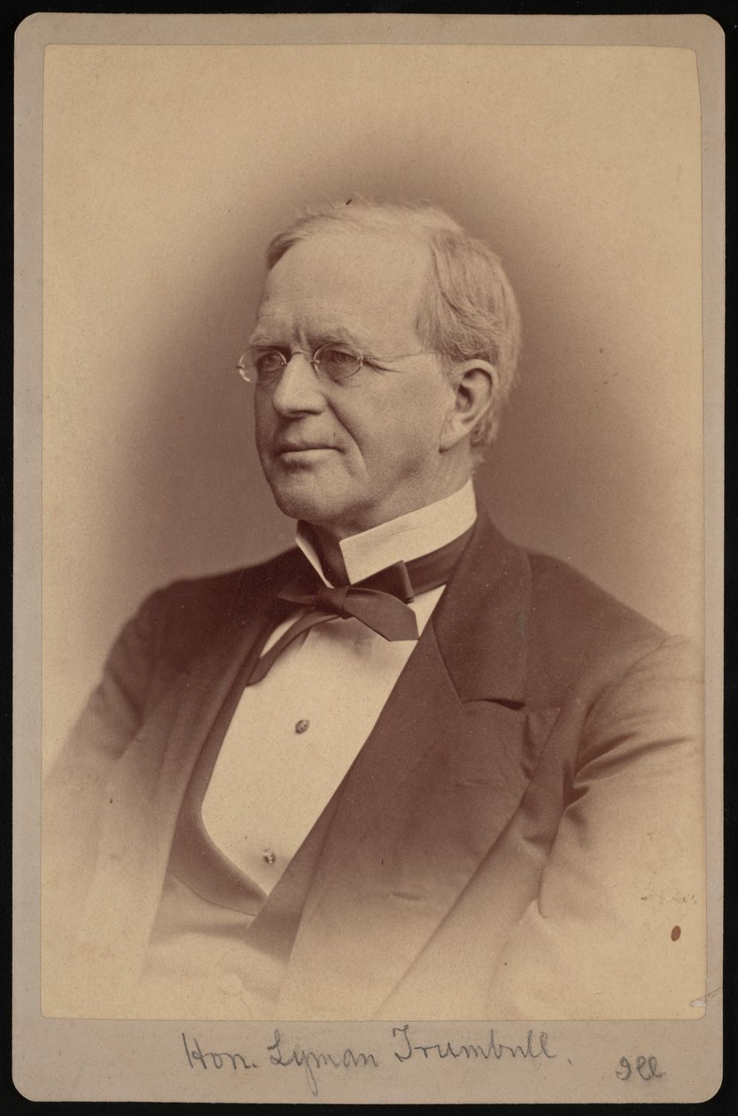 Portrait de Lyman Trumbull 1813-1896, 1877 - Samuel Montague Fassett