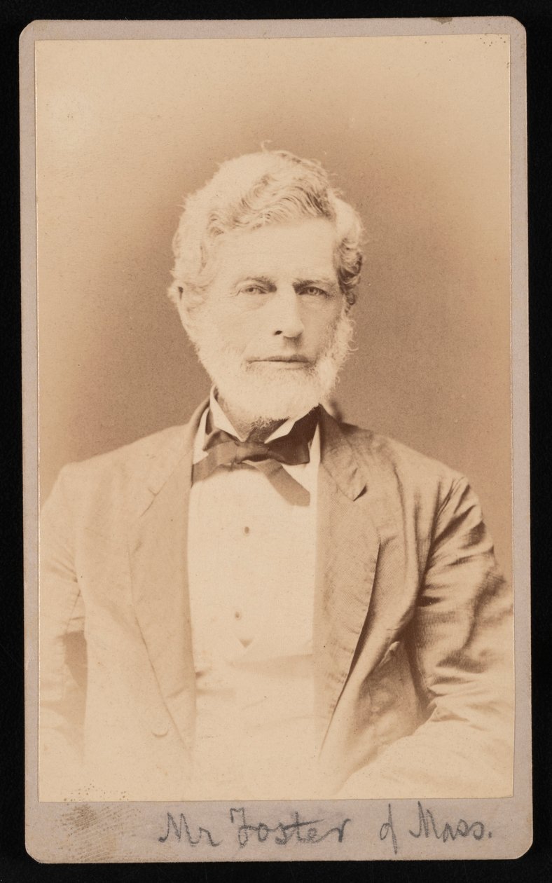 Portrait de M. Foster du Massachusetts, entre 1876 et 1880 - Samuel Montague Fassett