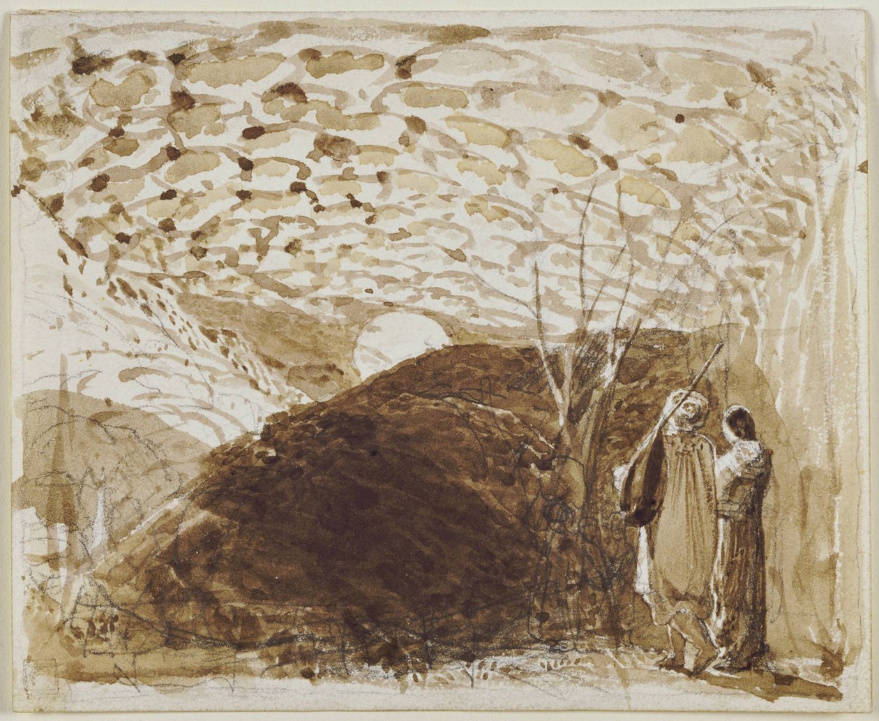 Paysage au clair de lune - Samuel Palmer