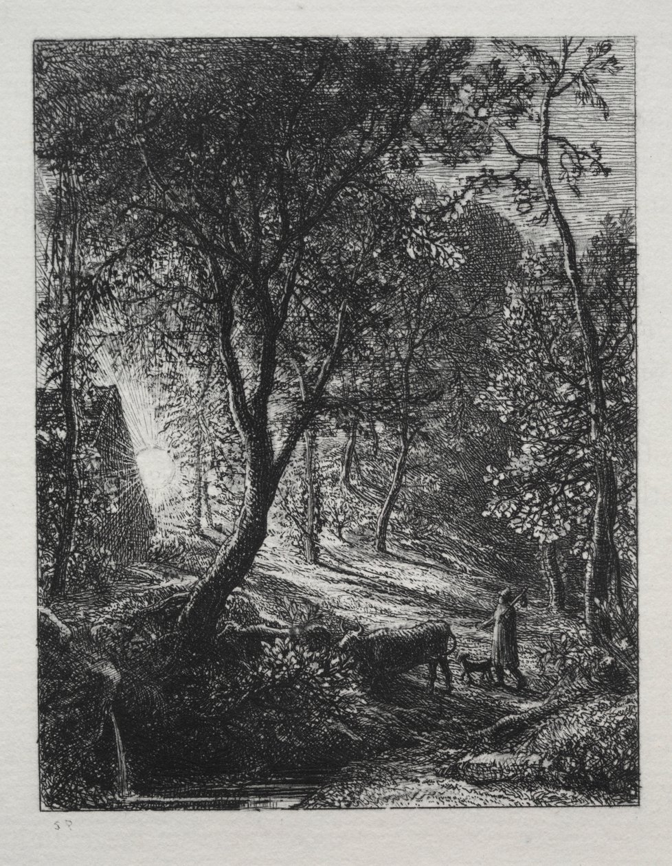 Le Cottage du berger, 1850 - Samuel Palmer