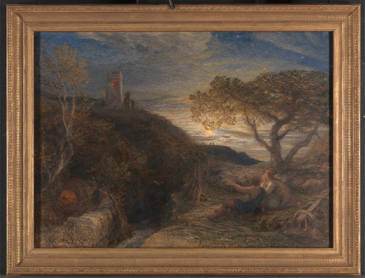 La tour solitaire - Samuel Palmer